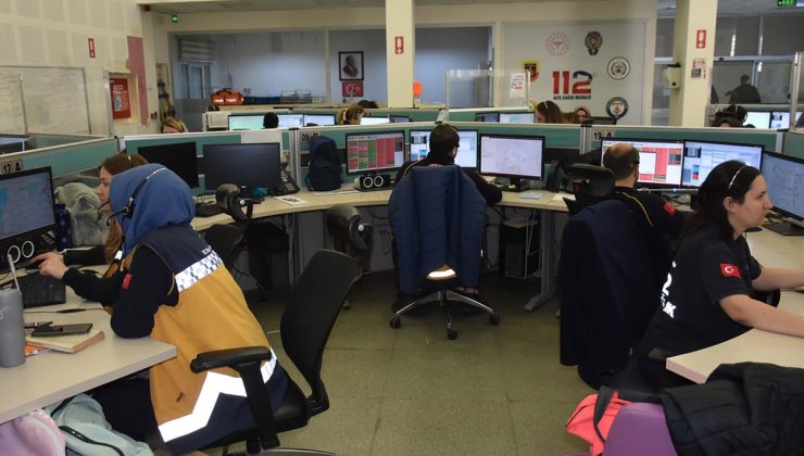 İzmir’de 112’ye yapılan çağrıların yüzde 41’i asılsız