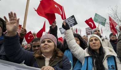 Staj ve çıraklık mağdurları Ankara’da haklarını istedi