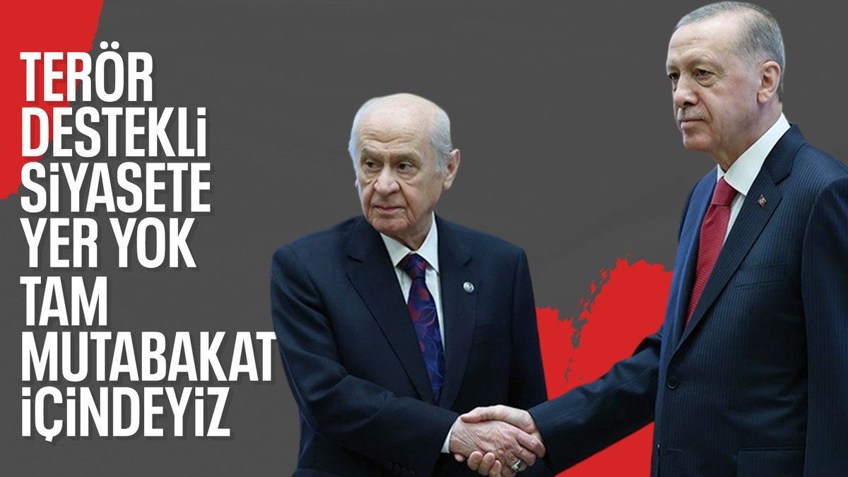 Cumhurbaşkanı Erdoğan: Cumhur İttifakı olarak tam bir mutabakat içindeyiz