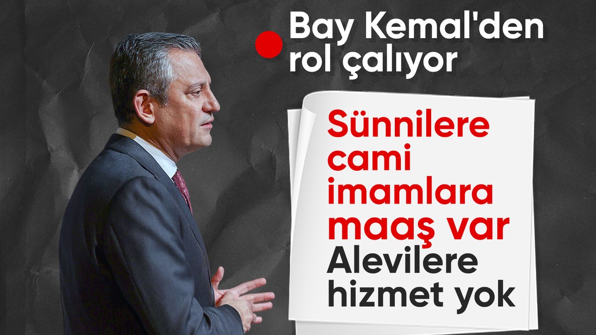 Özgür Özel: Sünnilerin ihtiyaçları karşılanırken Aleviler ayrımcılık yaşıyor
