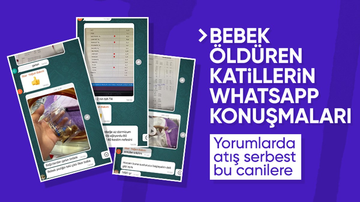 Yenidoğan çetesinin yeni konuşmaları ortaya çıktı