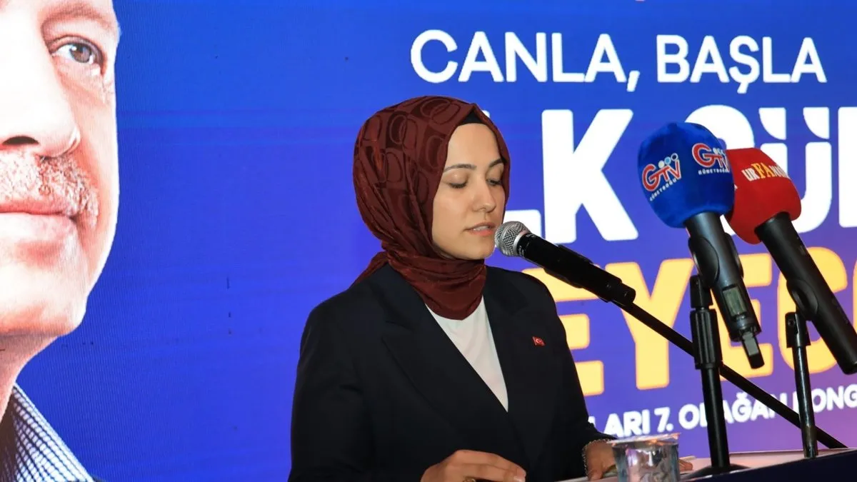 AK Parti Şanlıurfa İl Kadın Kolları 7. Olağan Kongresi gerçekleşti