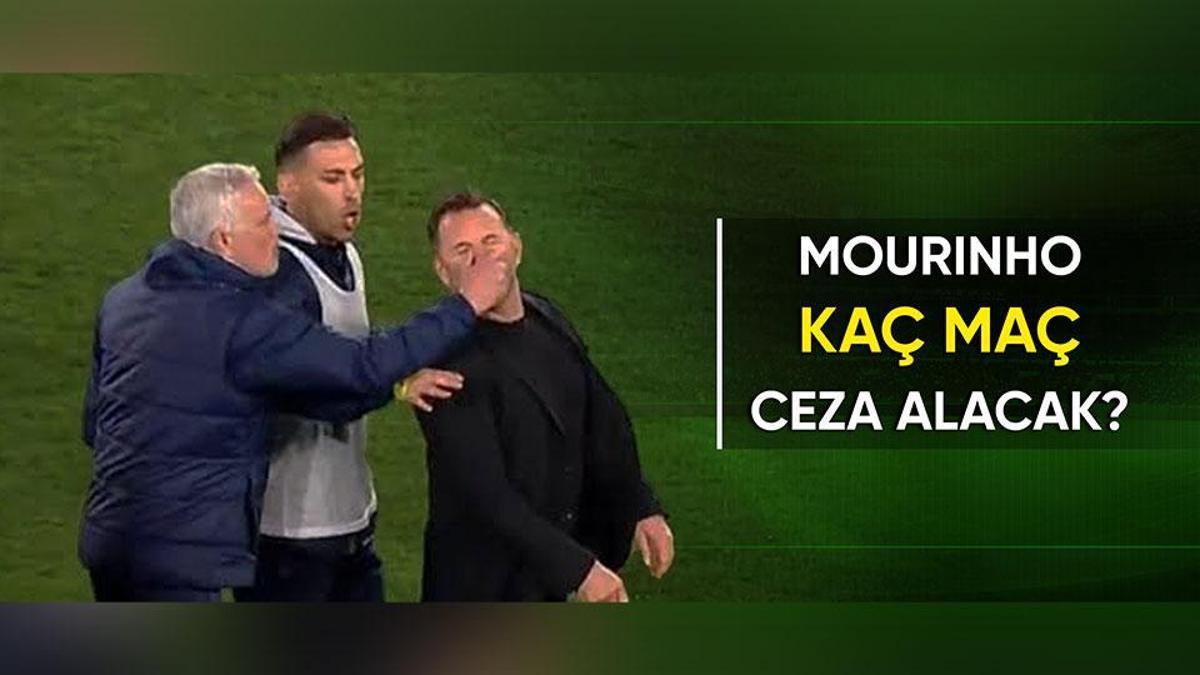 Okan Buruk’un burnunu sıkmıştı: Mourinho kaç maç ceza alacak?